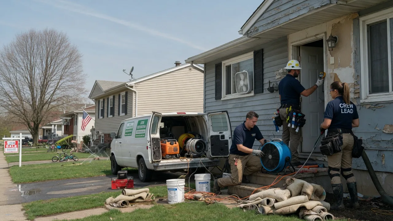Flood Cleanup in Colon, MI near me
