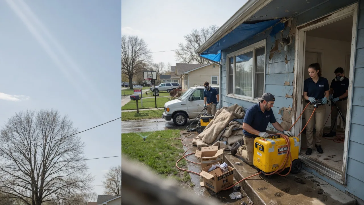 Basement Flood Cleanup in Colon, MI near me